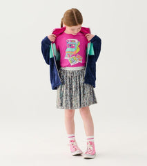 Girls Girls Flower Shimmer Sequin Tulle Skirt | Hatley Bottoms