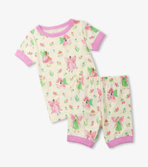 Girls Girls Forest Fairies Short Pajama Set | Hatley Sleepwear