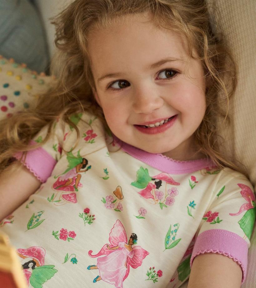 Girls Girls Forest Fairies Short Pajama Set | Hatley Sleepwear