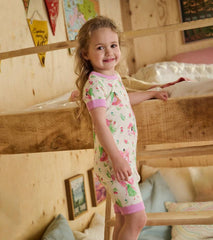 Girls Girls Forest Fairies Short Pajama Set | Hatley Sleepwear