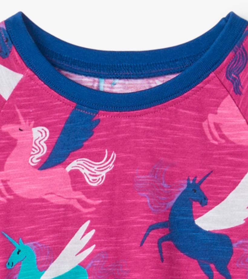 Girls Girls Galactic Unicorn Drop Waist Dress | Hatley Dresses
