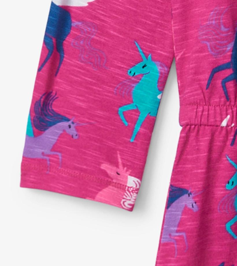 Girls Girls Galactic Unicorn Drop Waist Dress | Hatley Dresses