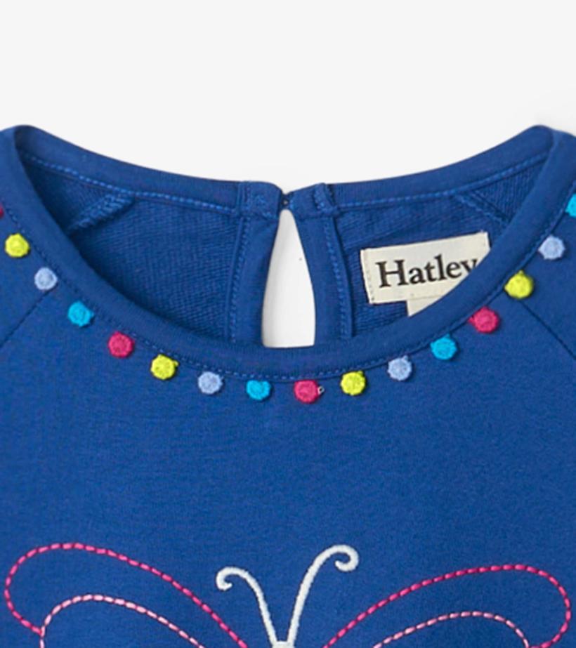 Girls Girls Groovy Butterfly Gathered Tiered Dress | Hatley Dresses