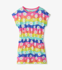 Girls Girls Groovy Flowers Relaxed Dress | Hatley Dresses