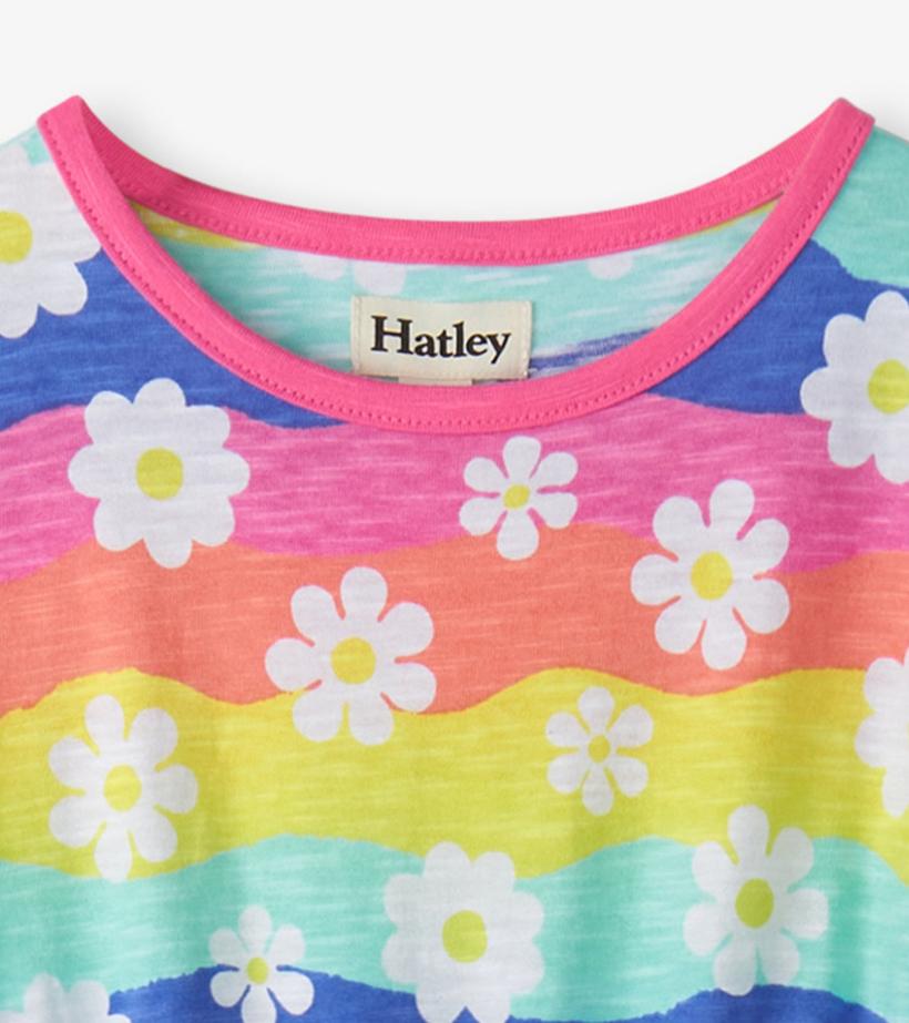 Girls Girls Groovy Flowers Relaxed Dress | Hatley Dresses