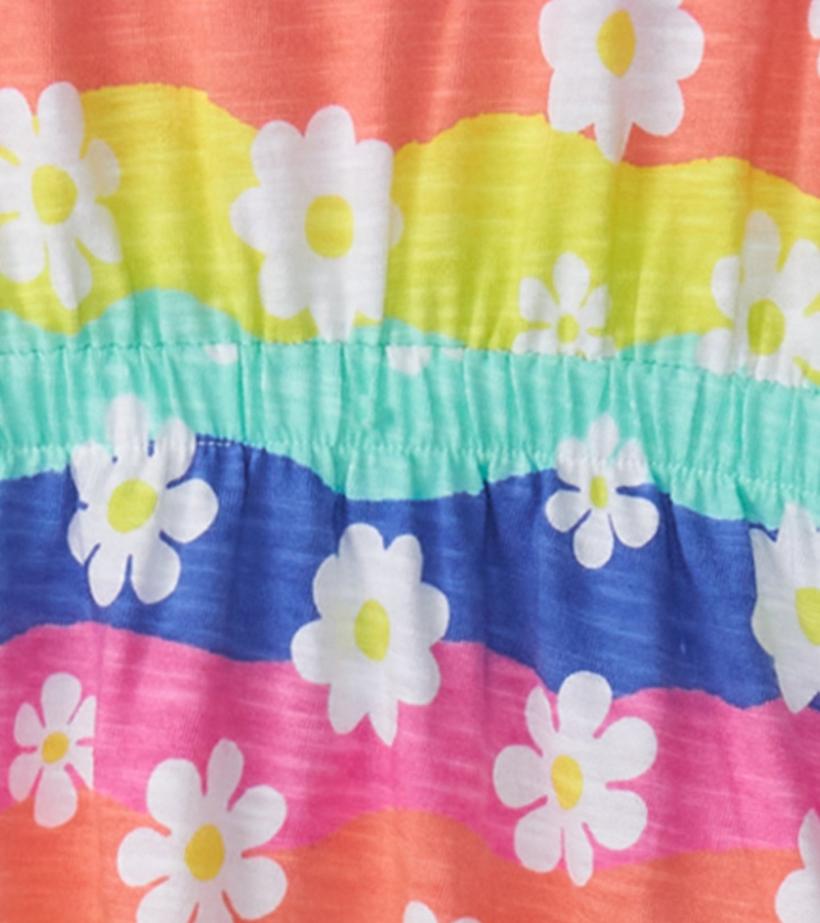 Girls Girls Groovy Flowers Relaxed Dress | Hatley Dresses