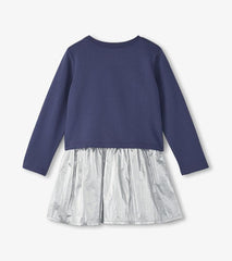 Girls Girls Headphones Dropped Waist Dress | Hatley Dresses