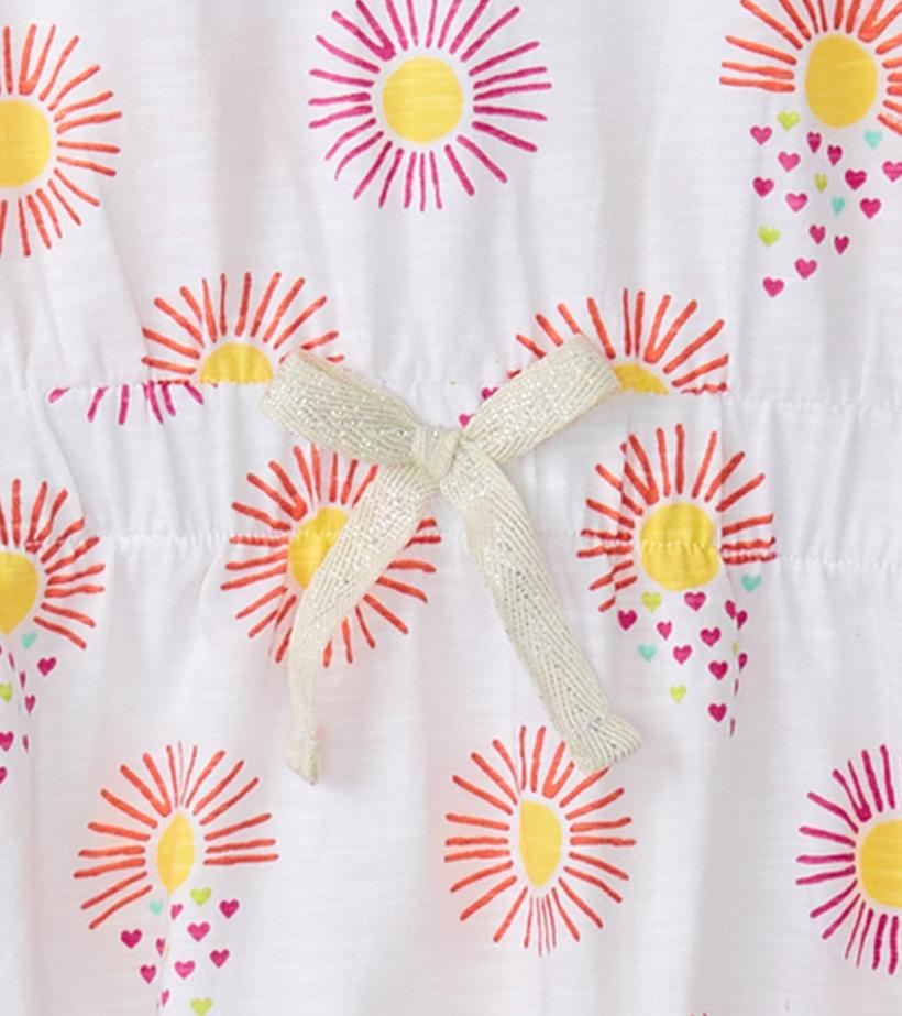 Girls Girls Heart Suns Cinched Waist Dress | Hatley Dresses