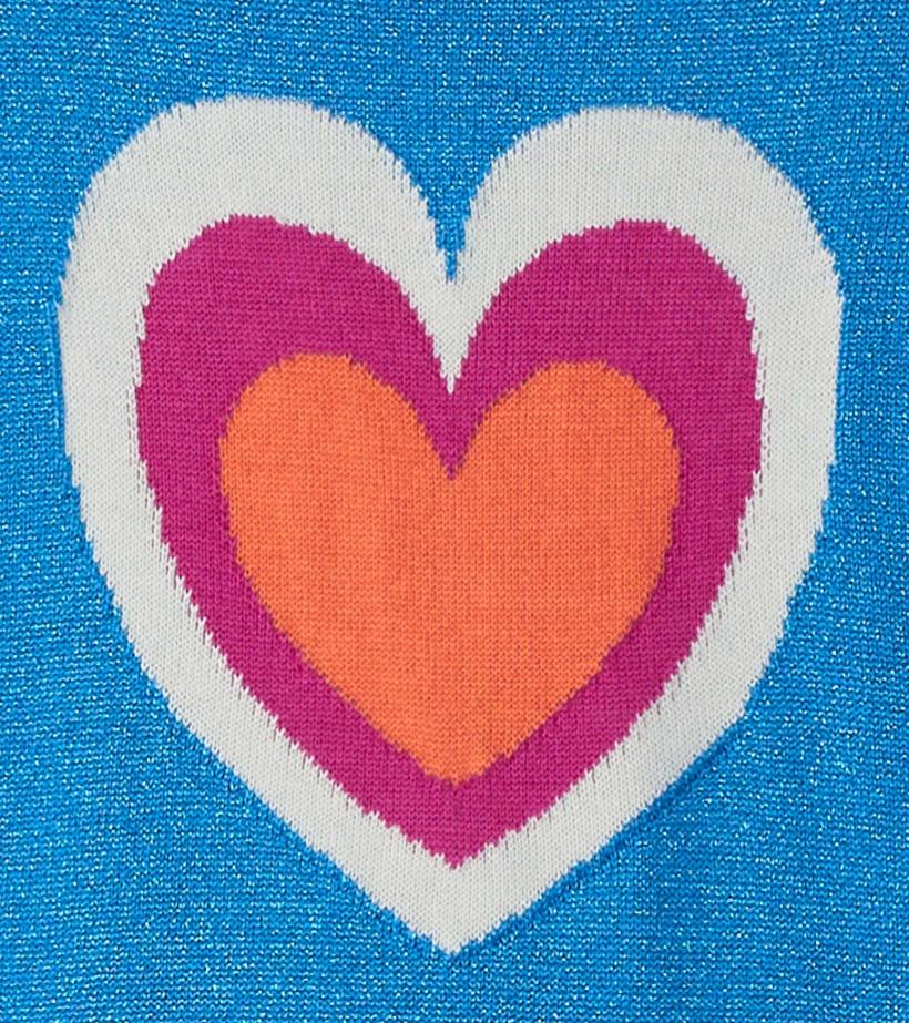 Girls Girls Hearts Dropped Waist Sweater Dress | Hatley Dresses