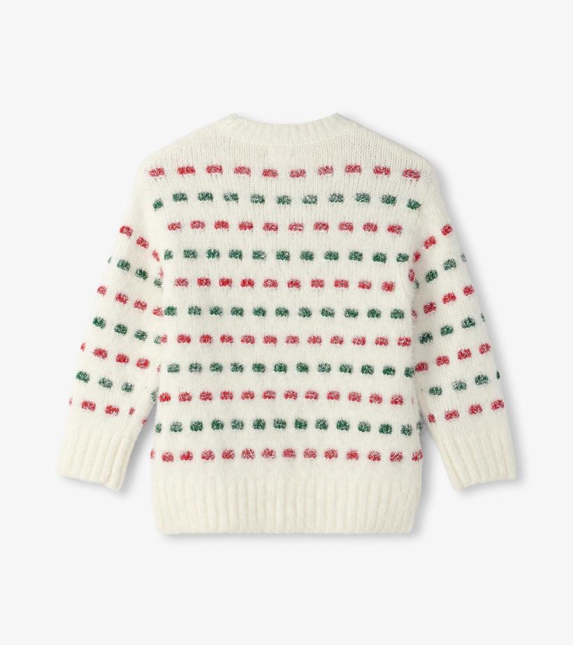 Girls Girls Holiday Basket Weave Sweater | Hatley Sweaters