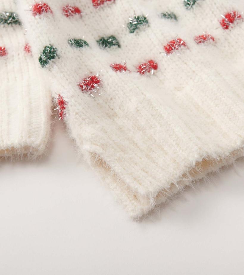 Girls Girls Holiday Basket Weave Sweater | Hatley Sweaters
