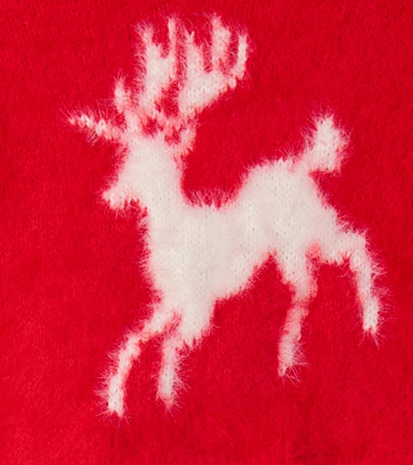 Girls Girls Holiday Deer Mix Media Dress | Hatley Dresses