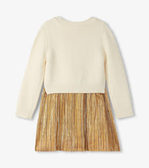 Girls Girls Holiday Mixed Media Dress | Hatley Dresses