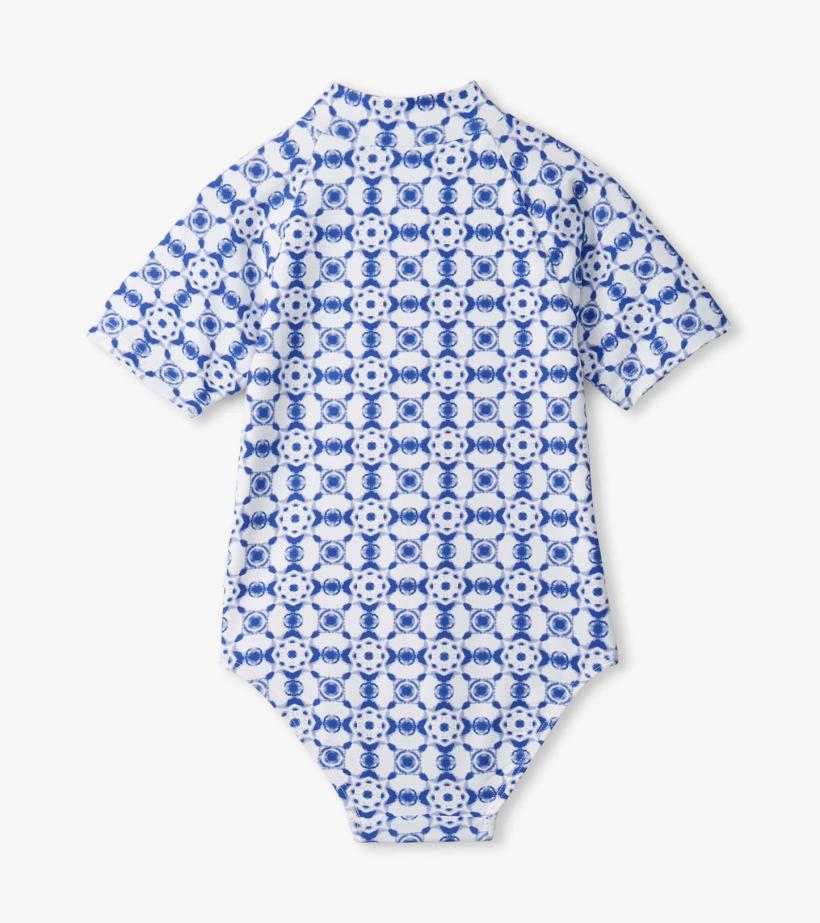 Girls Girls Kaleidoscope One-Piece Rashguard | Hatley Swimwear