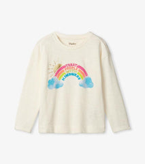 Girls Girls Kindness Long Sleeve T-Shirt | Hatley Tops