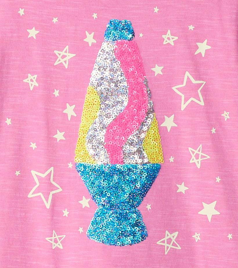 Girls Girls Lava Lamp Long Sleeve Graphic Tee | Hatley Tops