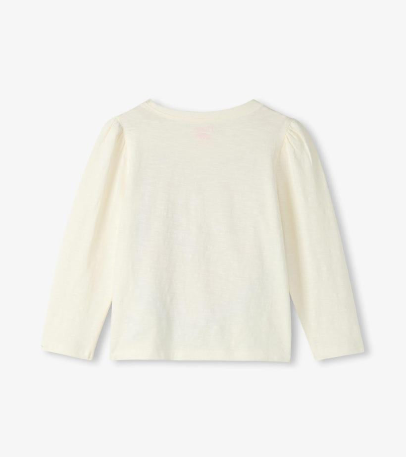 Girls Girls Layered Hearts Long Sleeve Graphic Tee | Hatley Tops