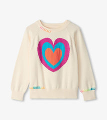 Girls Girls Layered Hearts Sweater | Hatley Sweaters