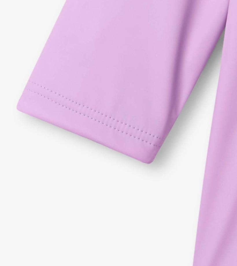 Girls Girls Lilac Button-Up Rain Jacket | Hatley Rainwear