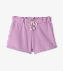 Girls Girls Lilac Paper Bag Shorts | Hatley Bottoms