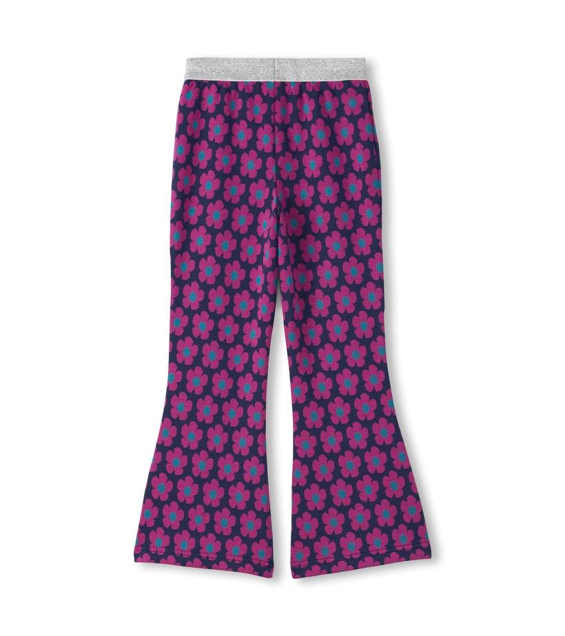 Girls Girls Mini Flower Fun Waist Flare Pants | Hatley Bottoms