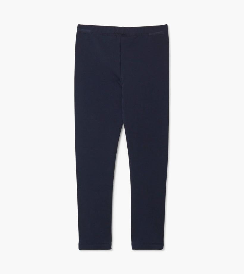 Girls Girls Navy Cozy Leggings | Hatley Bottoms