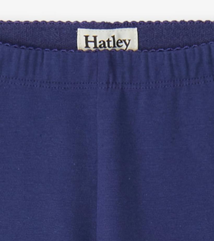 Girls Girls Navy Leggings | Hatley Bottoms
