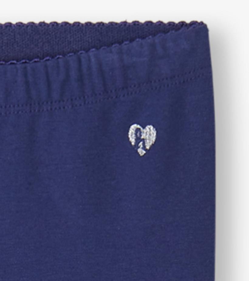 Girls Girls Navy Leggings | Hatley Bottoms