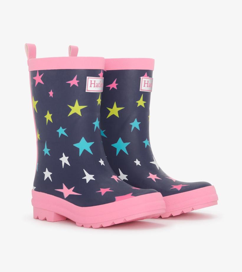 Girls Girls Ombre Stars Matte Rain Boots | Hatley Rainwear
