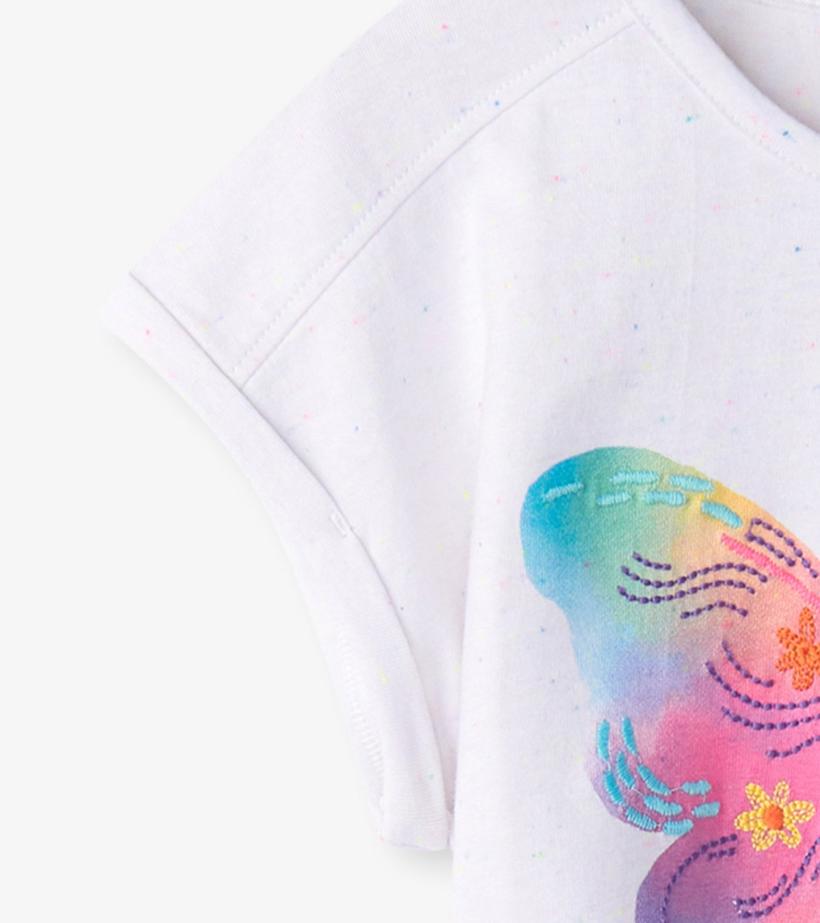 Girls Girls Painted Butterfly Relaxed T-Shirt | Hatley Tops