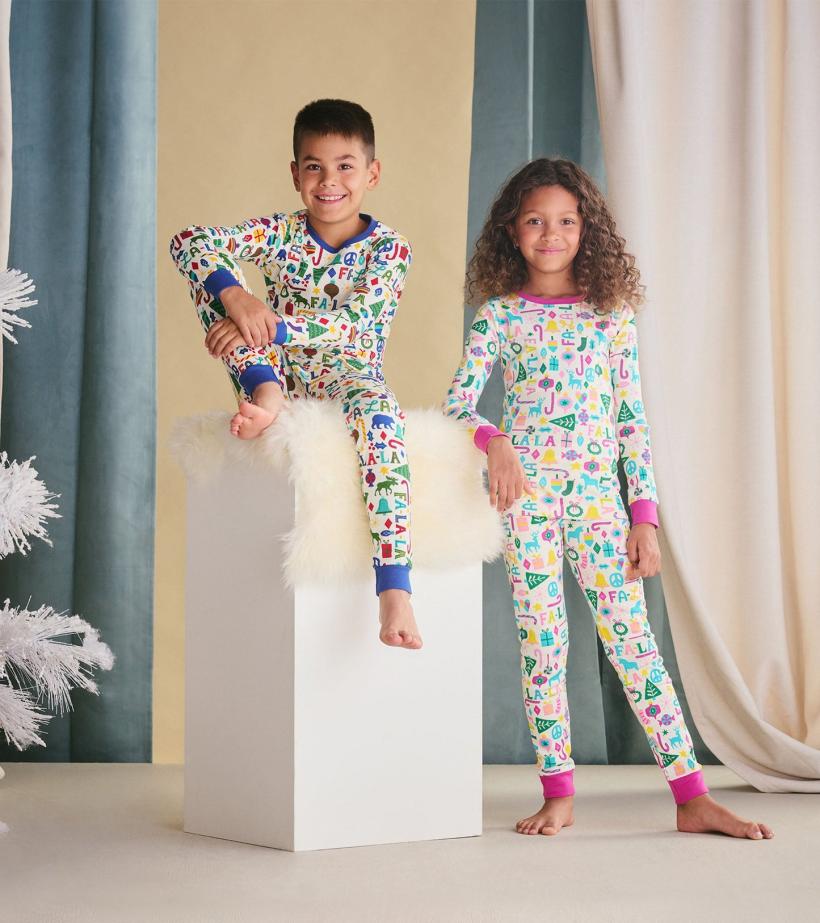 Girls Girls Pink Falala Pajama Set | Hatley Sleepwear