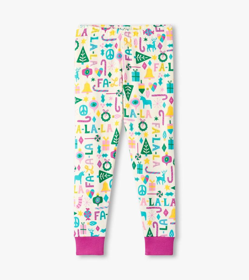 Girls Girls Pink Falala Pajama Set | Hatley Sleepwear