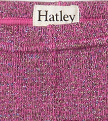 Girls Girls Pink Glitter Knit Leggings | Hatley Bottoms
