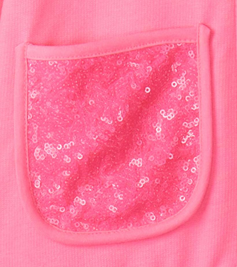 Girls Girls Pink Neon Raglan Hoodie | Hatley Sweaters