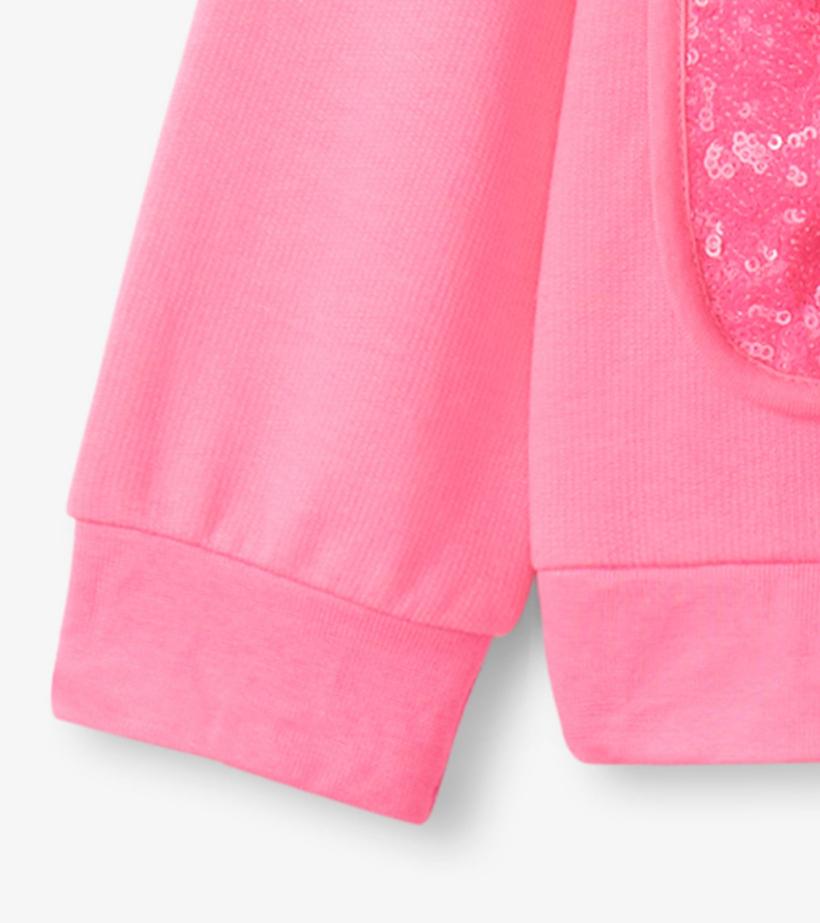 Girls Girls Pink Neon Raglan Hoodie | Hatley Sweaters
