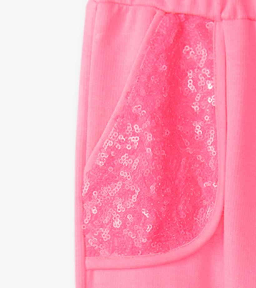 Girls Girls Pink Neon Track Pants | Hatley Bottoms