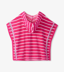 Girls Girls Pink Paradise Hooded Cover-Up | Hatley Swimwear