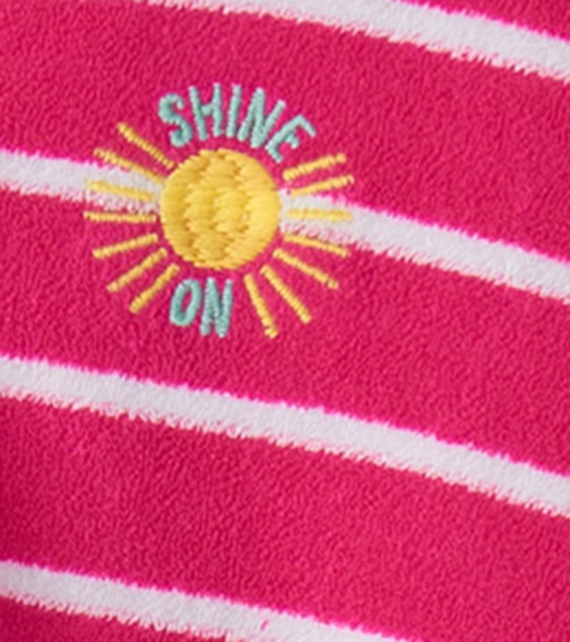 Girls Girls Pink Paradise Hooded Cover-Up | Hatley Swimwear