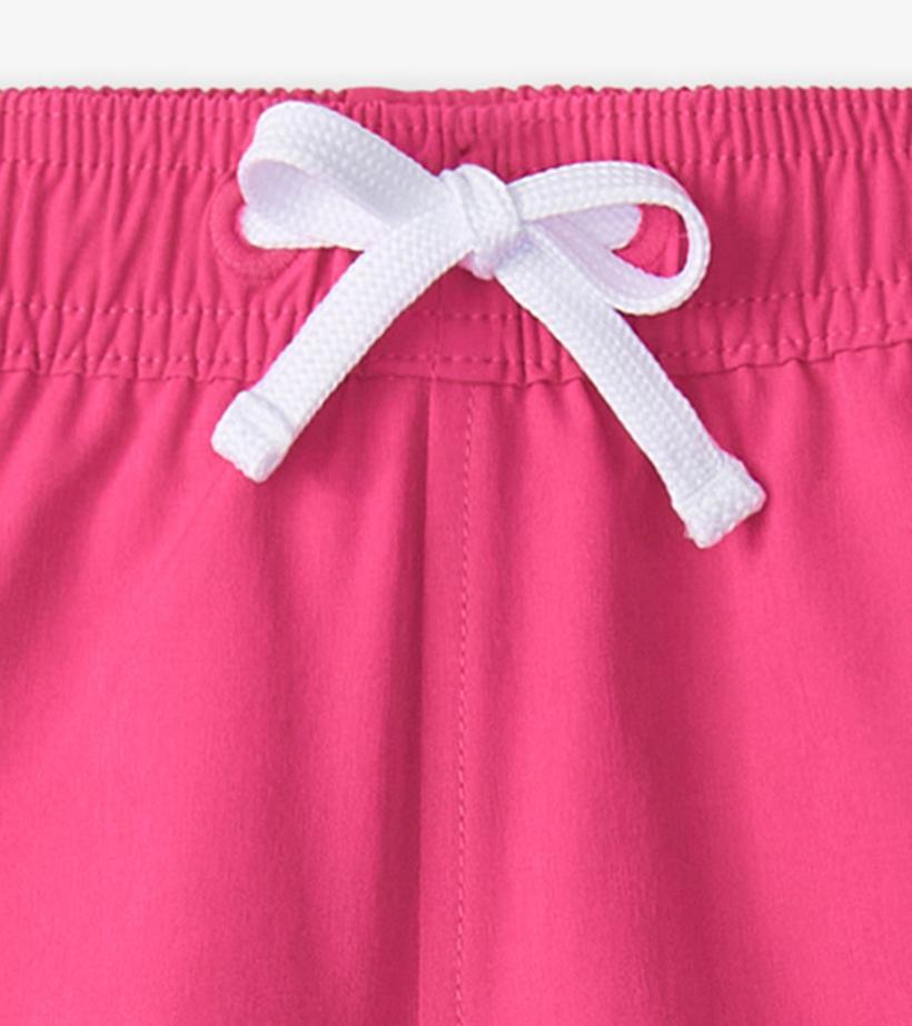 Girls Girls Pink Quick Dry Shorts | Hatley Bottoms