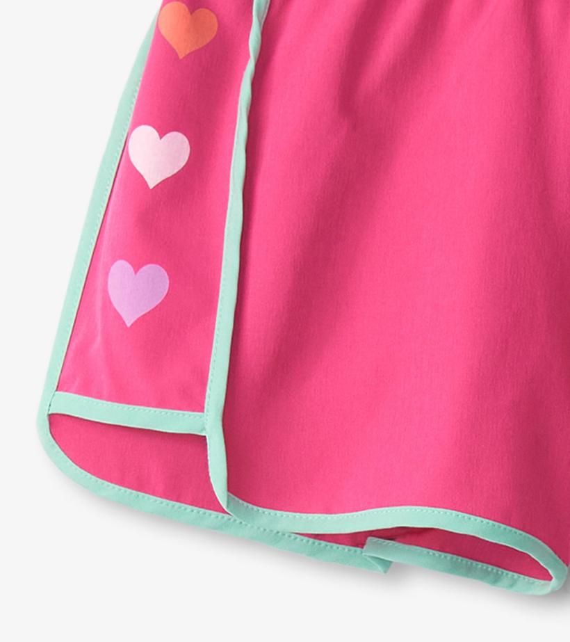 Girls Girls Pink Quick Dry Shorts | Hatley Bottoms