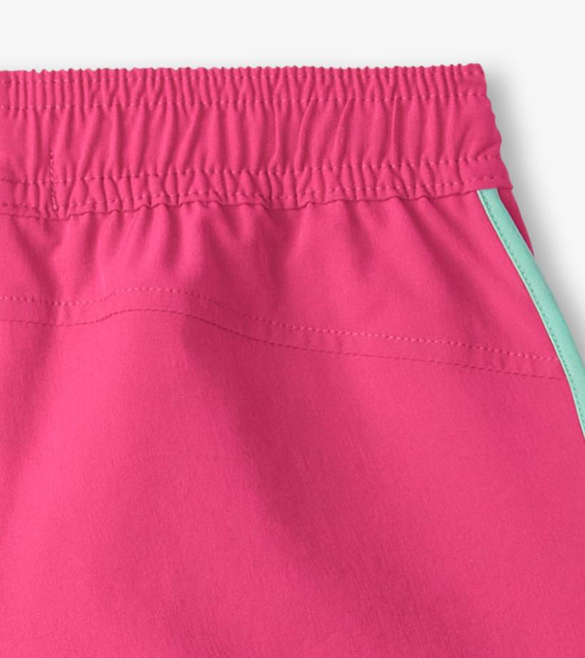 Girls Girls Pink Quick Dry Shorts | Hatley Bottoms
