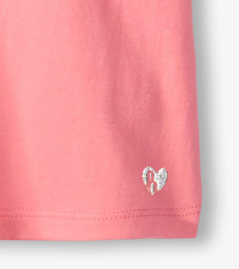 Girls Girls Pink Sachet Twisted Sleeve Tee | Hatley Tops