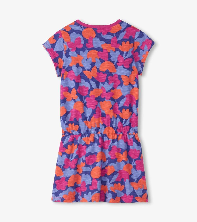 Girls Girls Playful Camo Drop Waist T-Shirt Dress | Hatley Dresses
