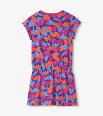 Girls Girls Playful Camo Drop Waist T-Shirt Dress | Hatley Dresses