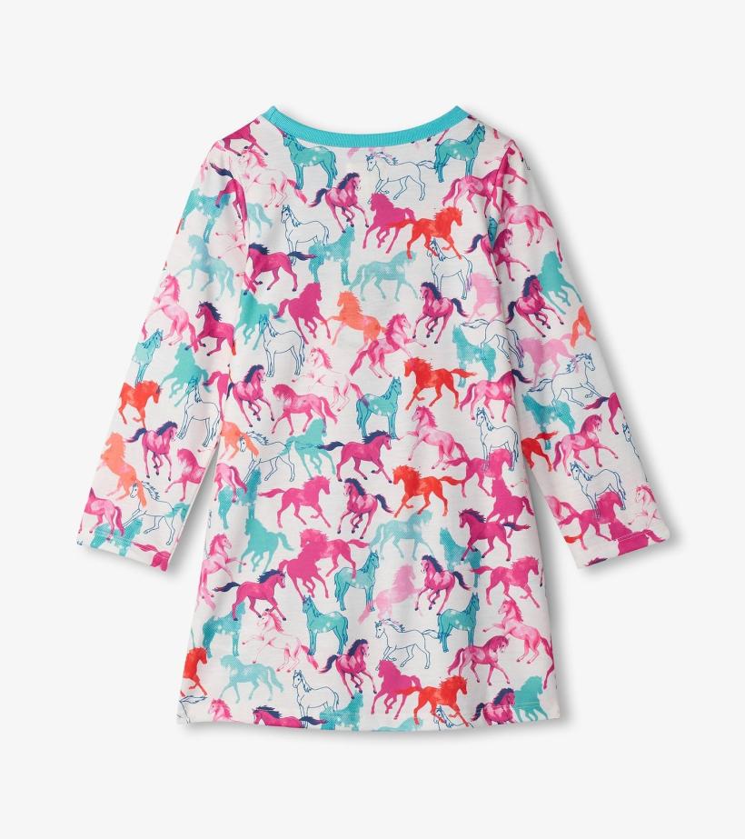 Girls Girls Pretty Horses Nightgown | Hatley Sleepwear