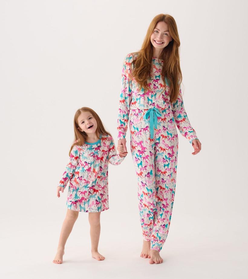 Girls Girls Pretty Horses Nightgown | Hatley Sleepwear