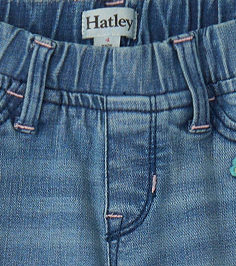 Girls Girls Pretty Patches Stretch Jeans | Hatley Bottoms
