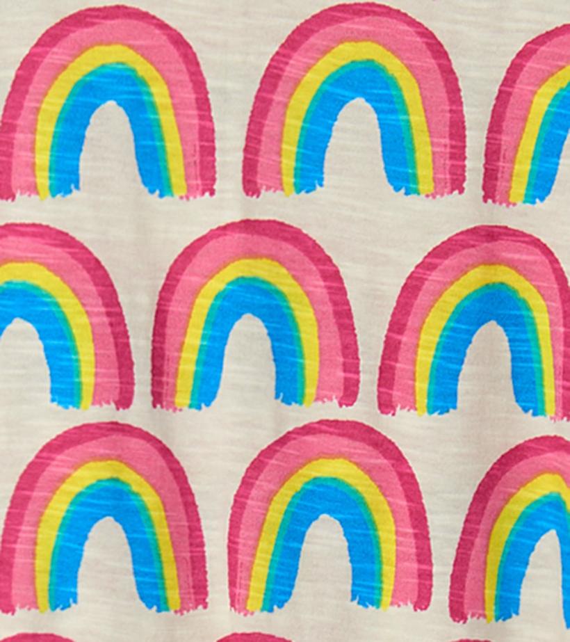 Girls Girls Pretty Rainbows Drop Waist Dress | Hatley Dresses