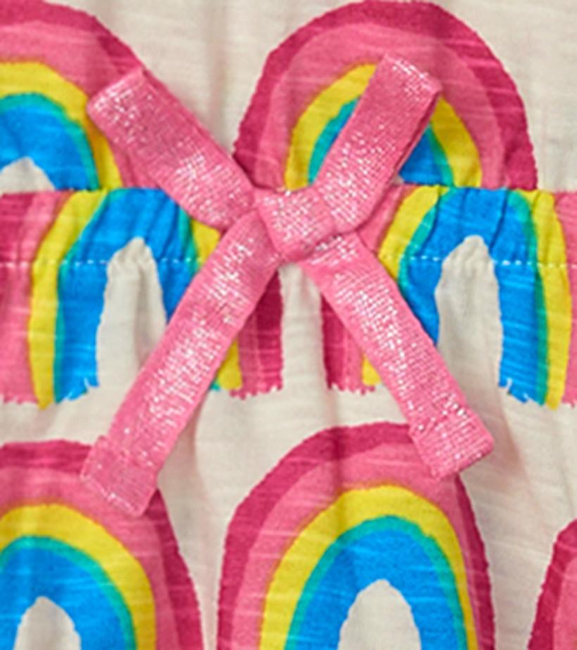 Girls Girls Pretty Rainbows Drop Waist Dress | Hatley Dresses