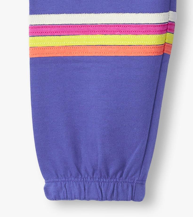 Girls Girls Rainbow Baggy Track Pants | Hatley Bottoms